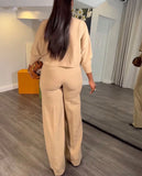 Slitted Matching Pants Set