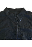 Sequins Shirt Dress