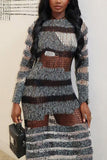 Unique Crotchet Knitted Dress