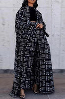 Printed Bohemian Cardigan