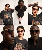 Unisex Cat Eye Sunglasses