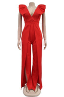 Glamour Solid Jumpsuit