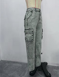 Charcoal Vintage Cargo Pants
