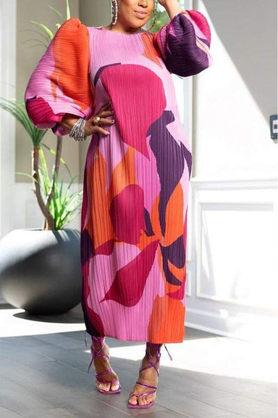 Puff Sleeve Dress