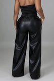 Fly Girlie Faux Leather Pants