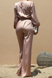 Chic Satin Jumpsuit