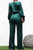 Chic Satin Jumpsuit