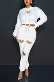 Rhinestones Heart Tracksuit