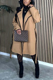 Belted Midi Wrap Coat