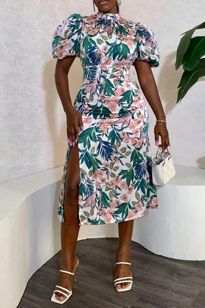 Vintage Girlie Midi Dress