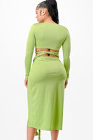 Rope Tied Skirt Set