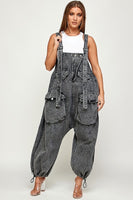 Oversized Vintage Denim Jumpsuit