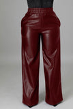 Fly Girlie Faux Leather Pants