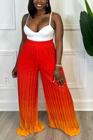 Ombré Pleated Pants