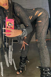 Cutout Crochet Jumpsuit
