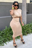 Stay Solid Skirt Set