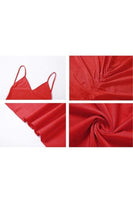 Red Slip Dress
