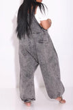 Oversized Vintage Denim Jumpsuit