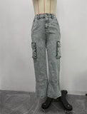 Charcoal Vintage Cargo Pants