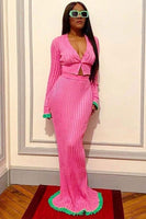 Pinky Skirt Set