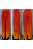 Ombré Pleated Pants