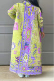 Vintage Geo Print Cardigan