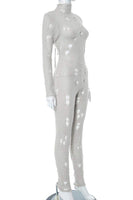 Cutout Crochet Jumpsuit
