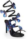 3D Butterfly heels