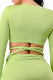 Rope Tied Skirt Set
