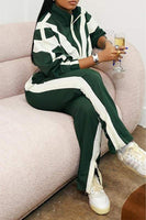 Stylish Two Tone Tracksuit