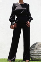 Chic Satin Jumpsuit