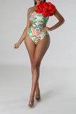 3D Flower Bodysuit