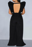 Glamour Solid Jumpsuit