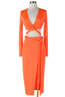 Rope Tied Skirt Set