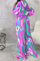 Multicolored Pants Set