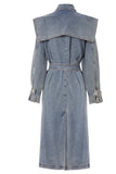 Denim Trench Coat