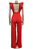Glamour Solid Jumpsuit
