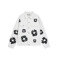 Denim Bloom Pants Set