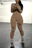 Cutout Crochet Jumpsuit
