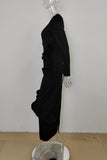 Black Couture Maxi Dress