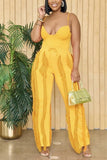 Sweetheart Fringed Pants Set