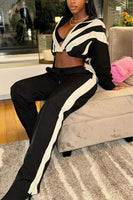 Stylish Two Tone Tracksuit