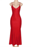 Red Slip Dress