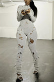 Cutout Crochet Jumpsuit