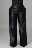 Fly Girlie Faux Leather Pants