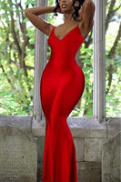 Red Slip Dress