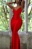 Red Slip Dress