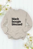 “Black Bougie Blessed” Unisex Sweatshirt