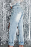 Rhinestones & Denim Jeans