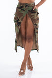 CAMO SKIRT
